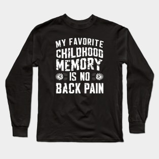 Mens-Funny Long Sleeve T-Shirt